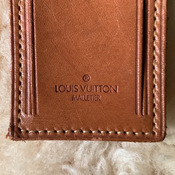 Louis Vuitton luggage tag and poignet set, vintage - Picture 3 of 9